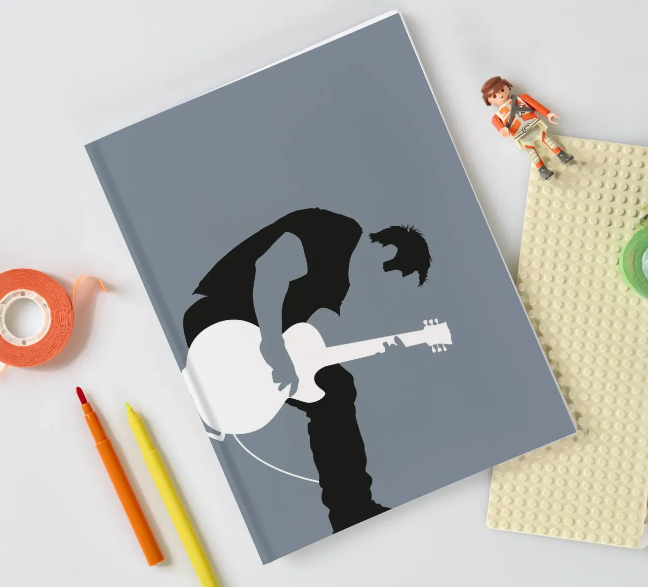 No197 Nine Inch Nails notebook by Iconic Rockstars