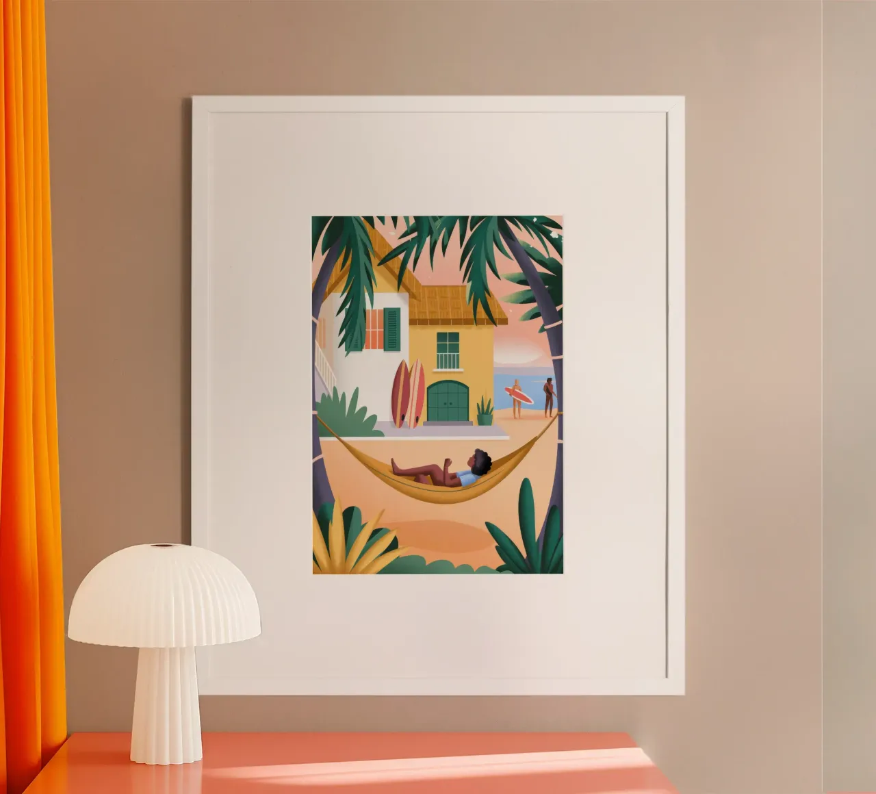 Hammock Bliss poster by Atelier Tiga