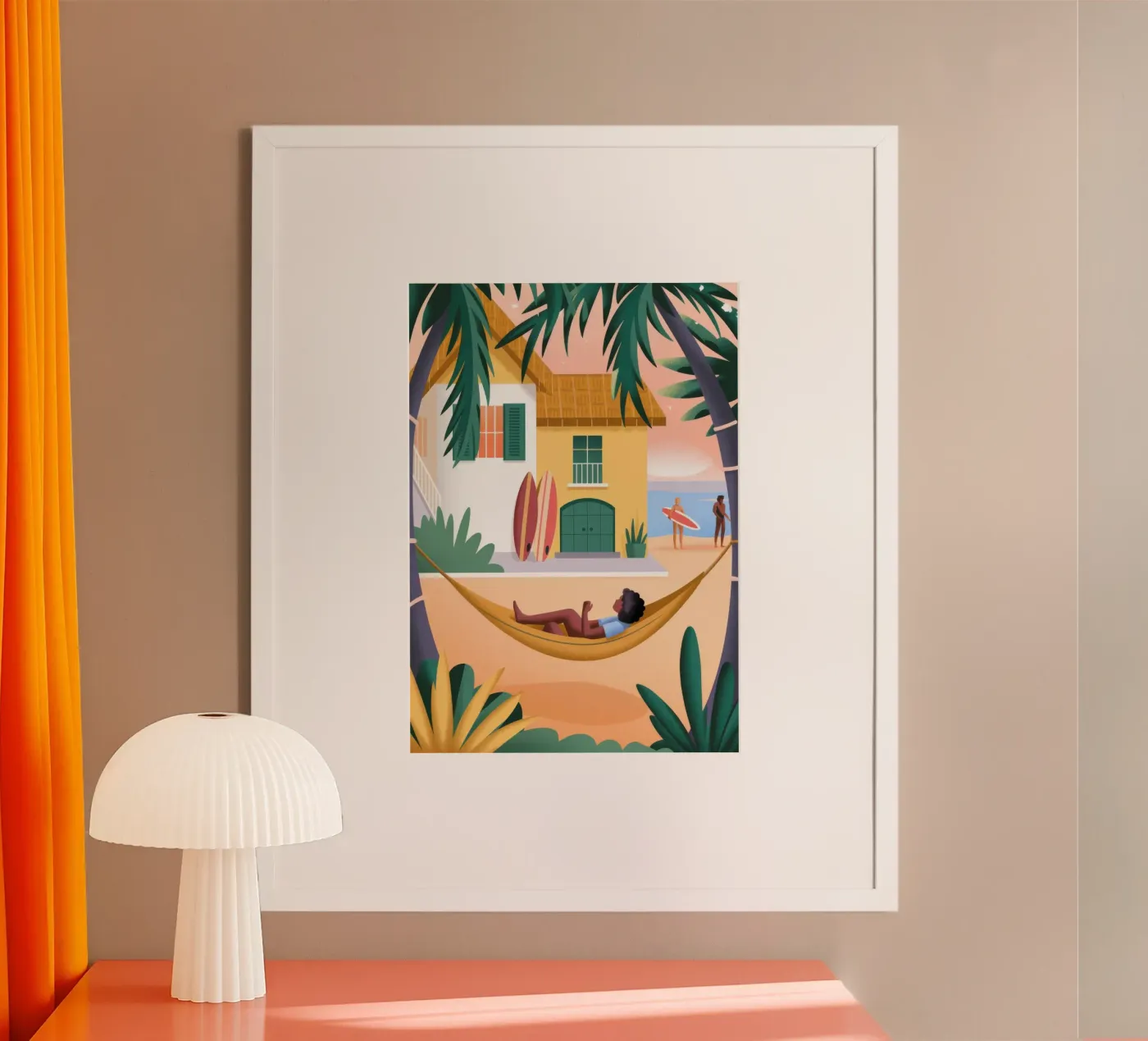 Hammock Bliss poster by Atelier Tiga