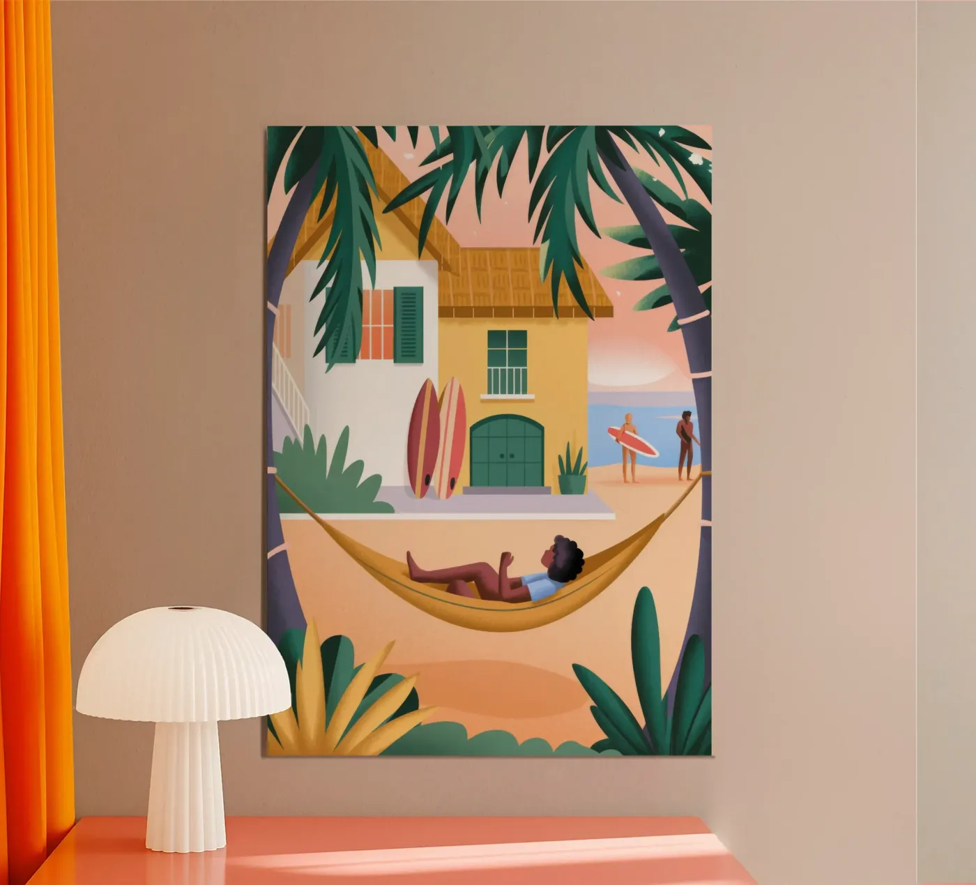 Hammock Bliss poster by Atelier Tiga