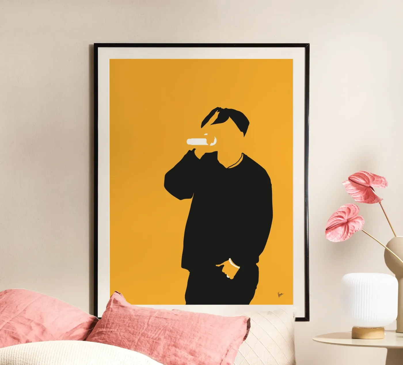 No204 2Pac poster by Iconic Rockstars