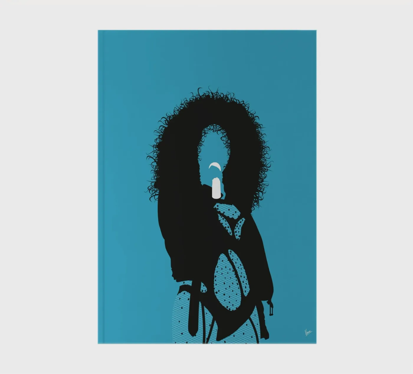 No205 CHER notebook by Iconic Rockstars