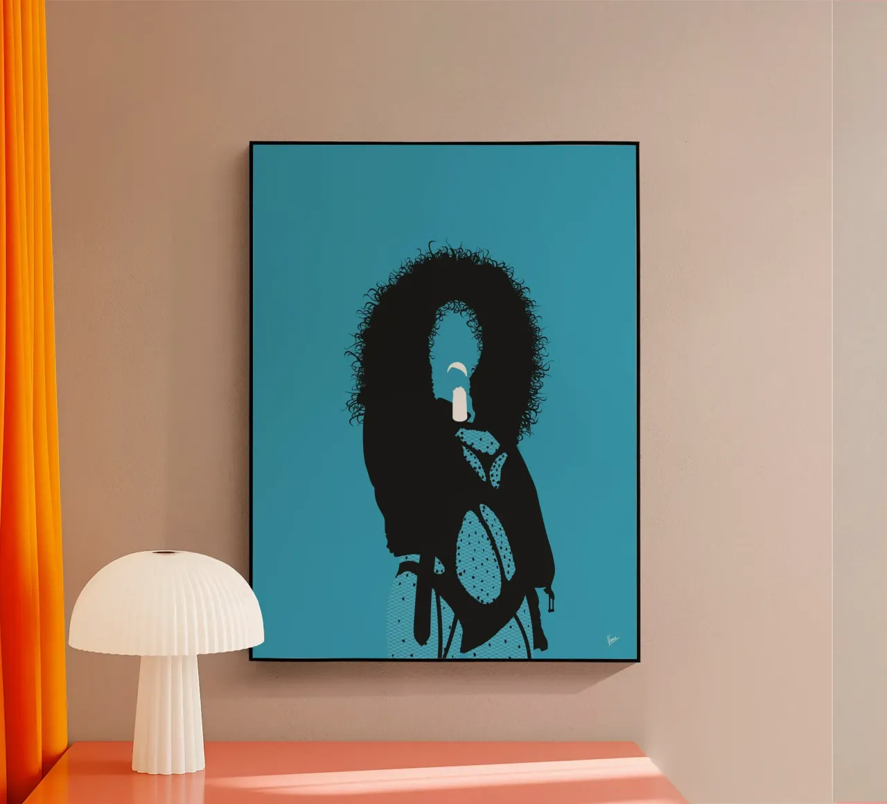 No205 CHER plexiglass da Iconic Rockstars