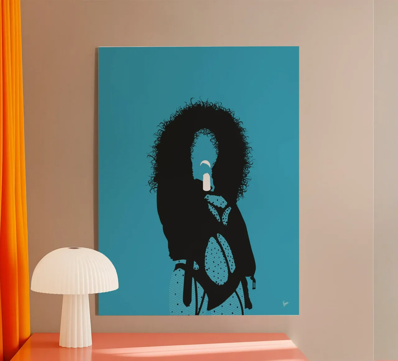 No205 CHER plexiglass da Iconic Rockstars