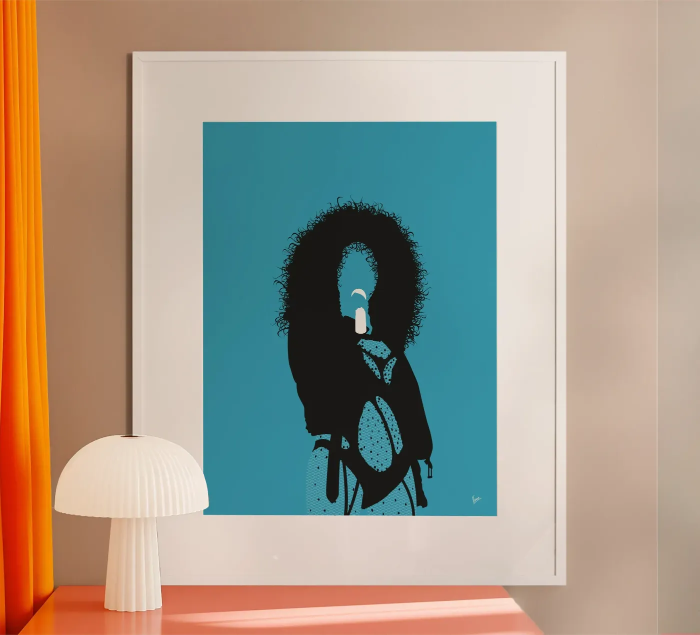 No205 CHER Poster von Iconic Rockstars