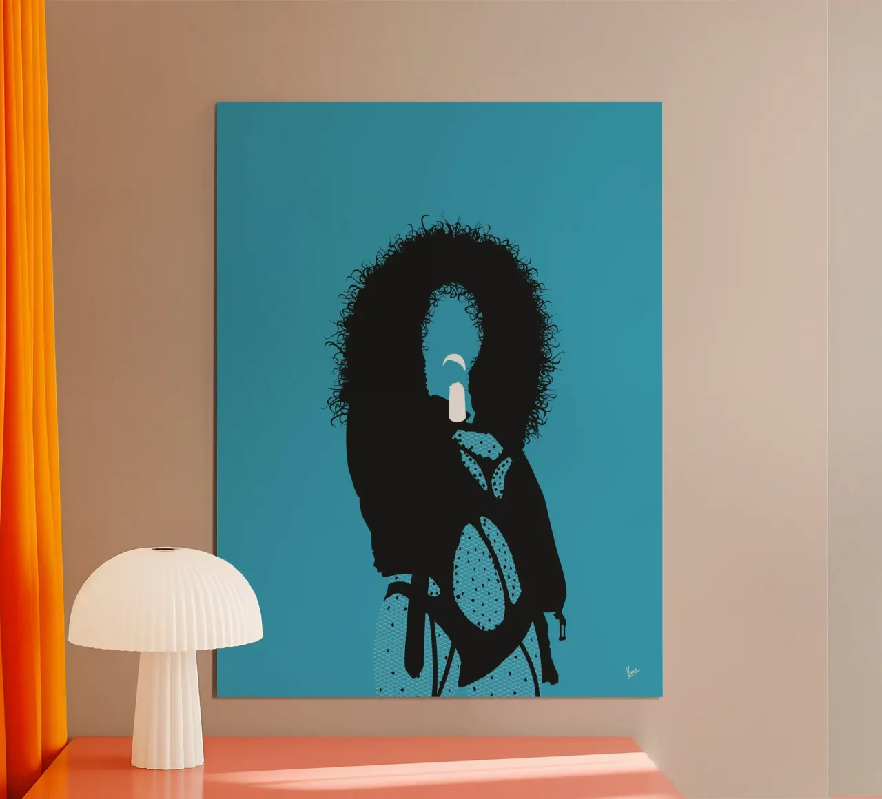 No205 CHER poster da Iconic Rockstars