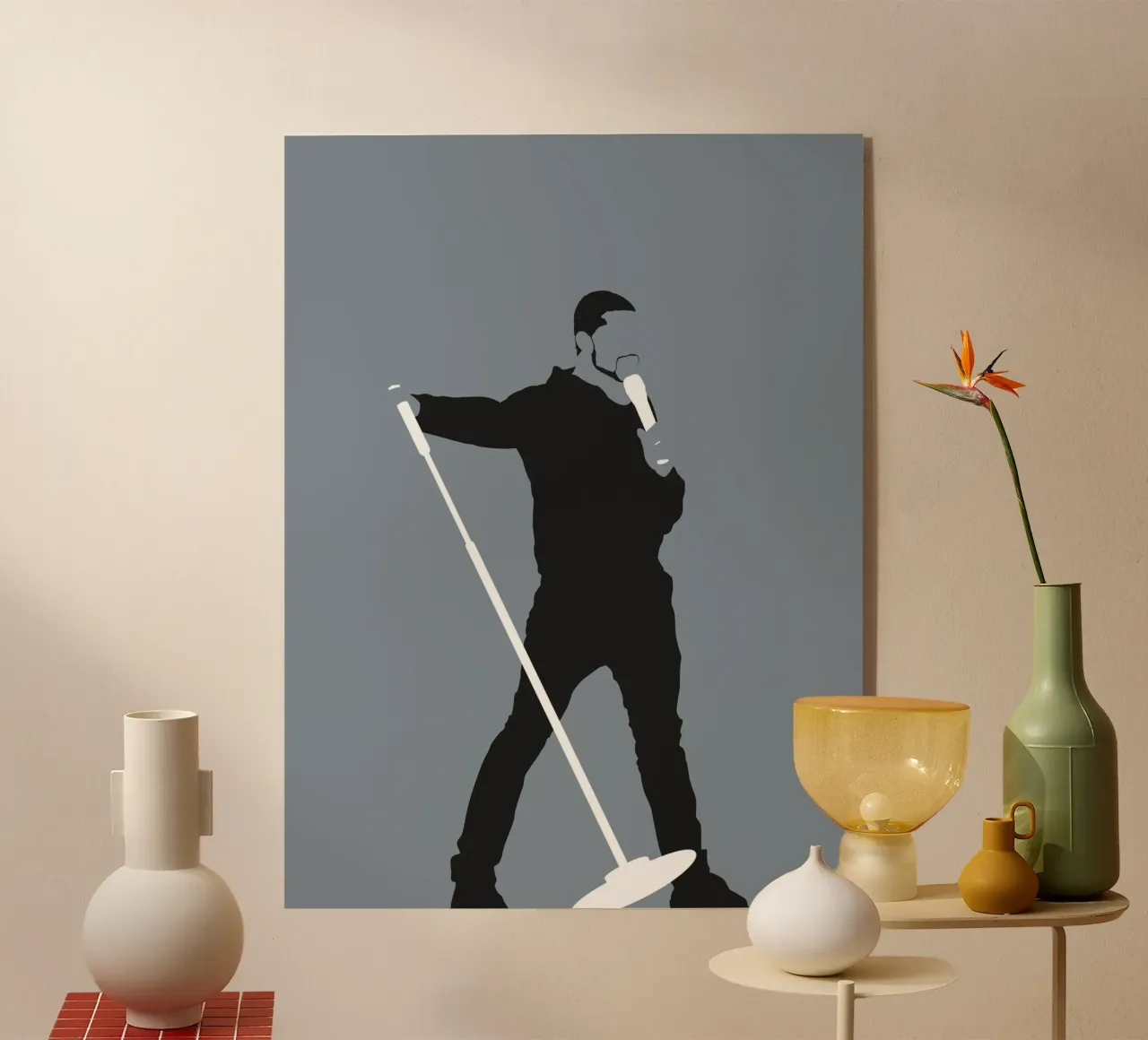 No207 Usher plexiglass da Iconic Rockstars