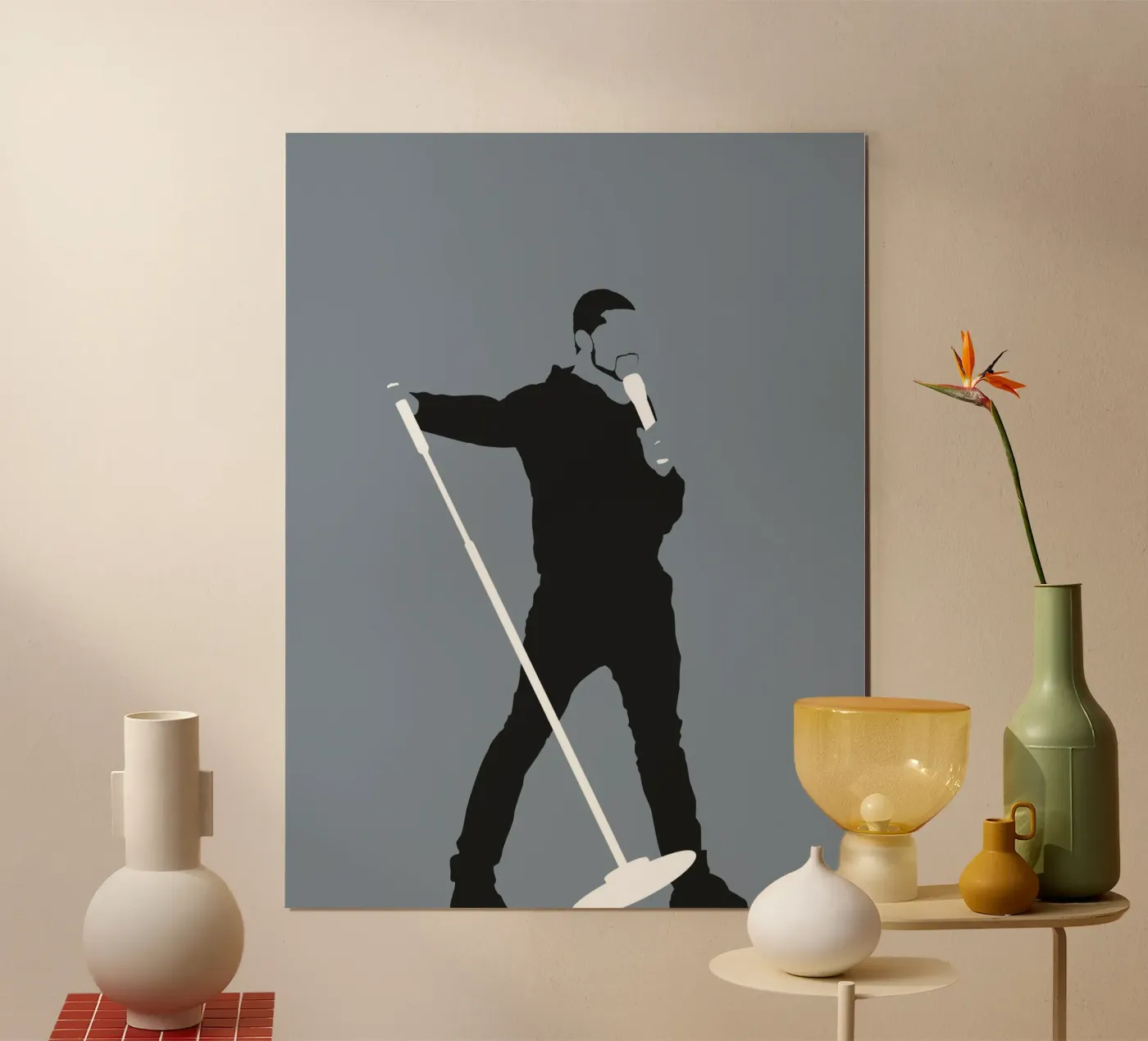 No207 Usher poster by Iconic Rockstars