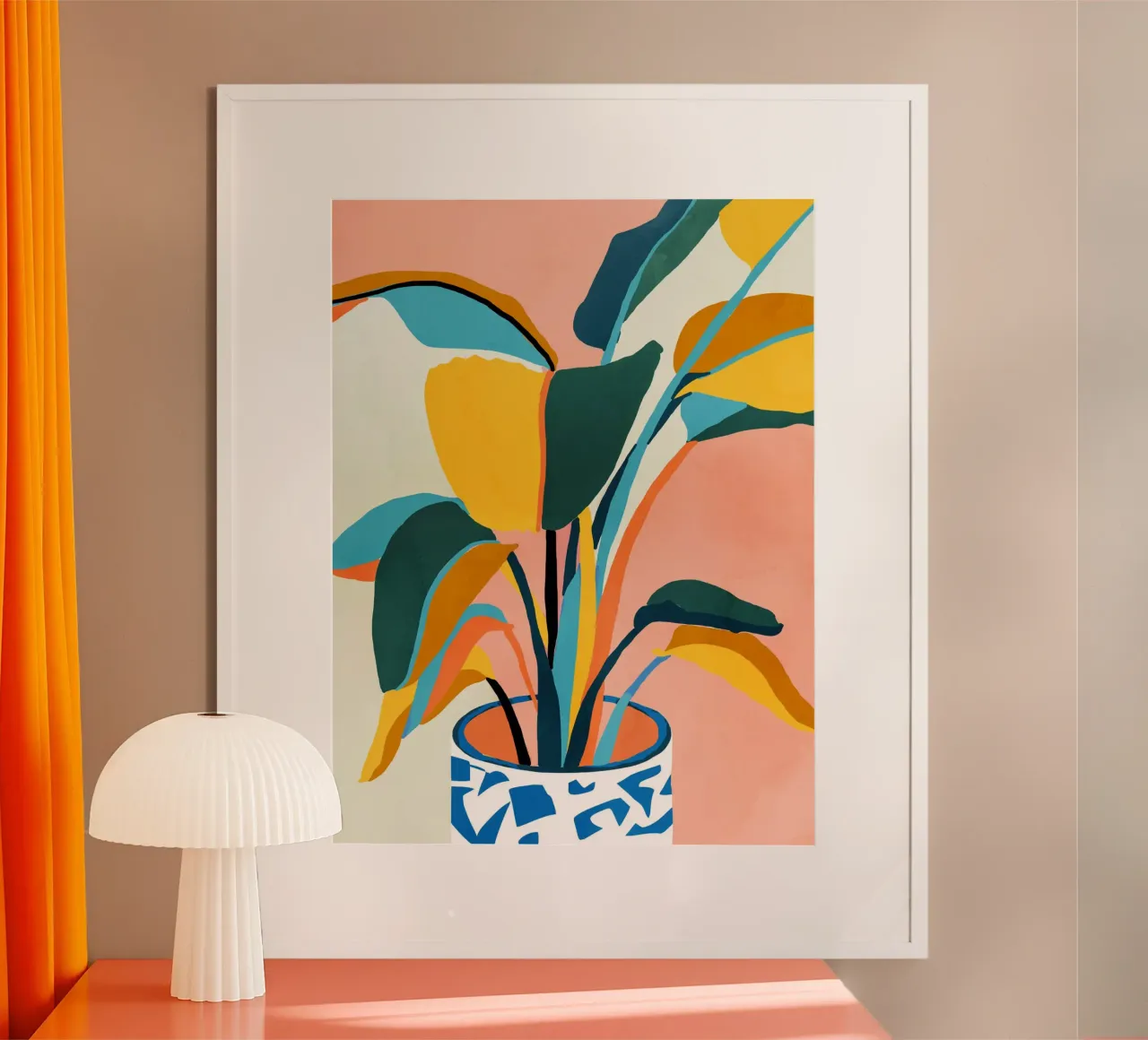 La natura non ha fretta eppure tutto è compiuto poster con telaio in legno da 83oranges