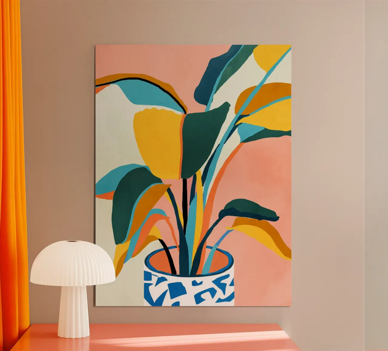 La natura non ha fretta eppure tutto è compiuto poster con telaio in legno da 83oranges