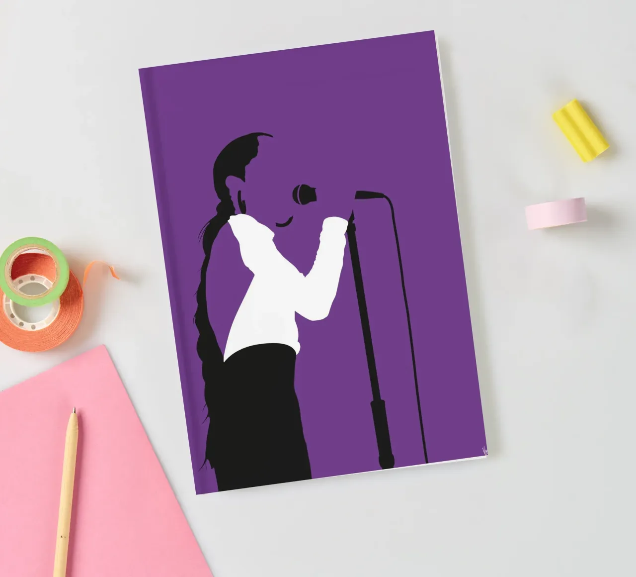 No211 SADE notebook by Iconic Rockstars