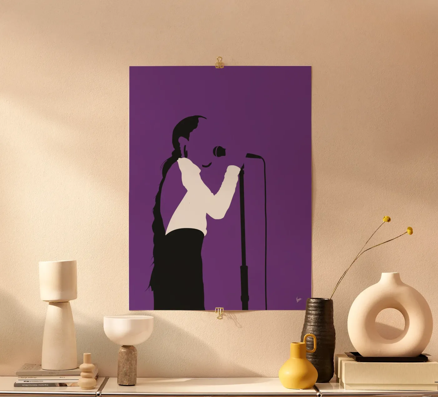 No211 SADE poster da Iconic Rockstars