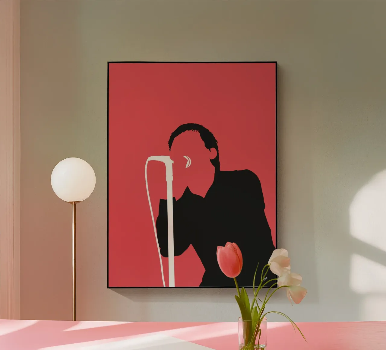 No212 Joy Division plexiglass da Iconic Rockstars