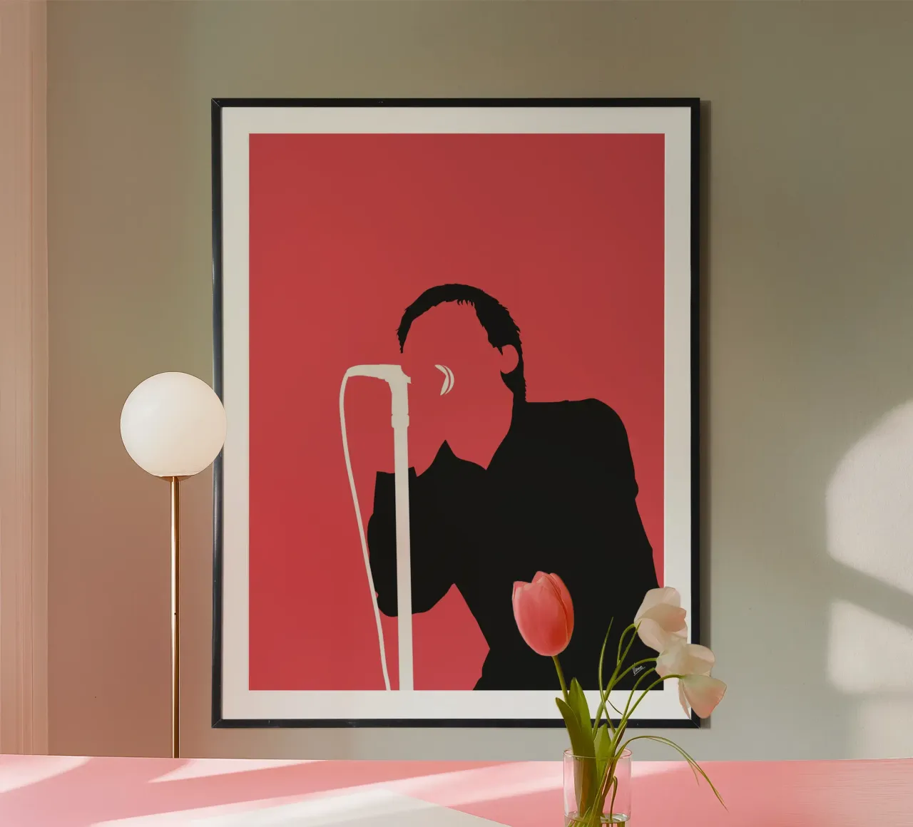 No212 Joy Division poster da Iconic Rockstars