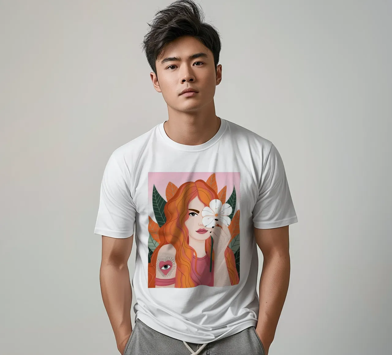 Riflessione mistica t-shirt da Atelier Tiga
