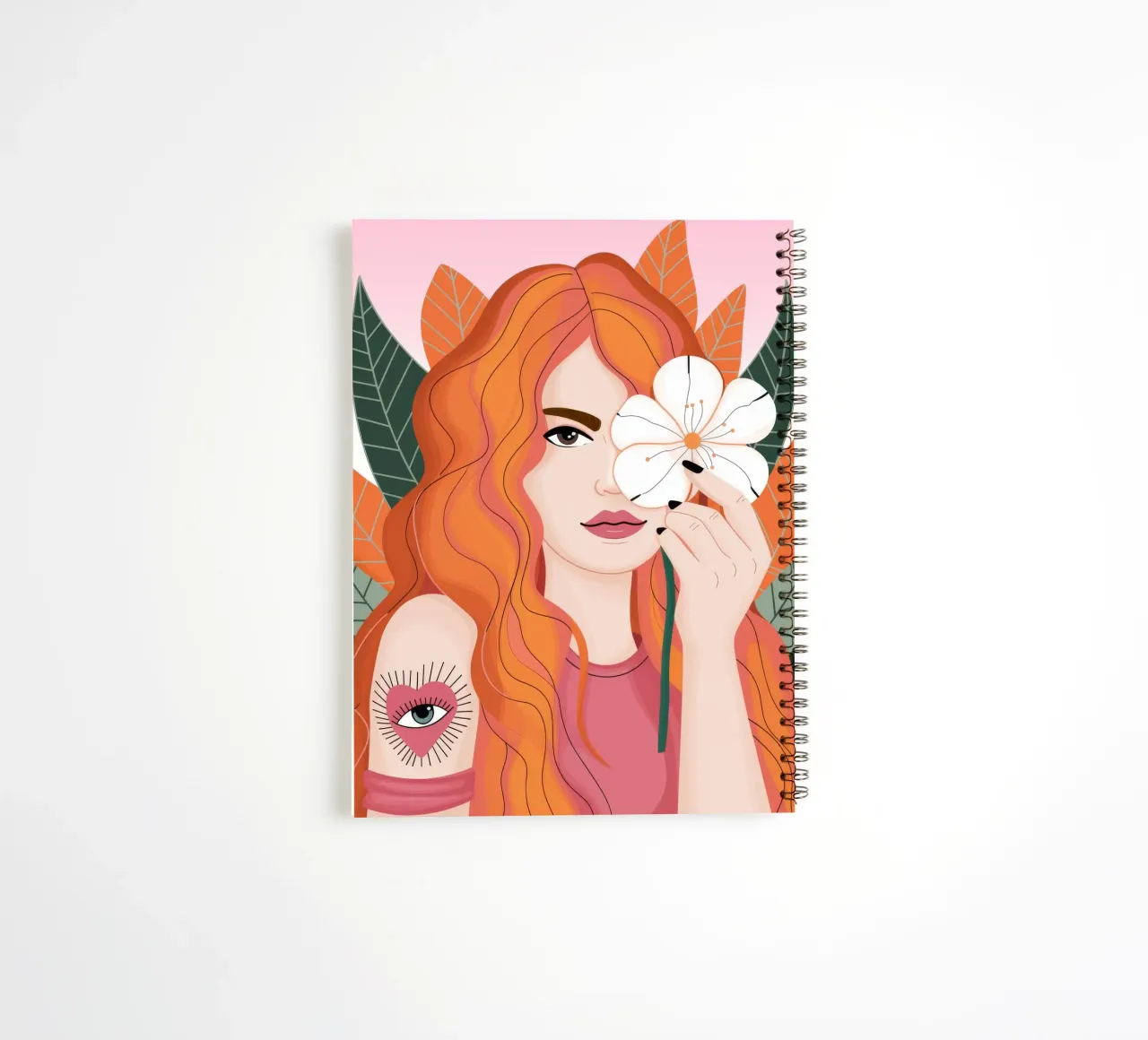 Mystical Reflection spiral notebook by Atelier Tiga