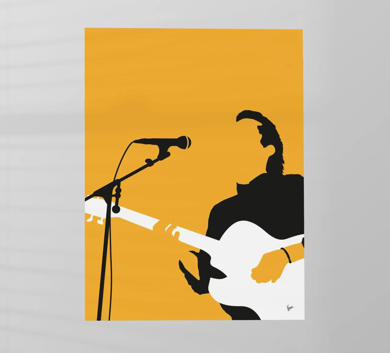 No214 John Hiatt pellicola backlit da Iconic Rockstars