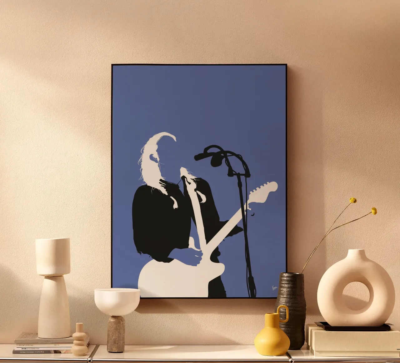 No218 DANDY WARHOLS plexiglass da Iconic Rockstars