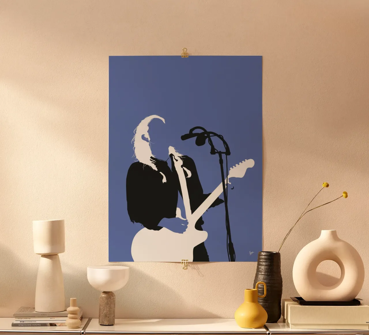 No218 DANDY WARHOLS poster da Iconic Rockstars