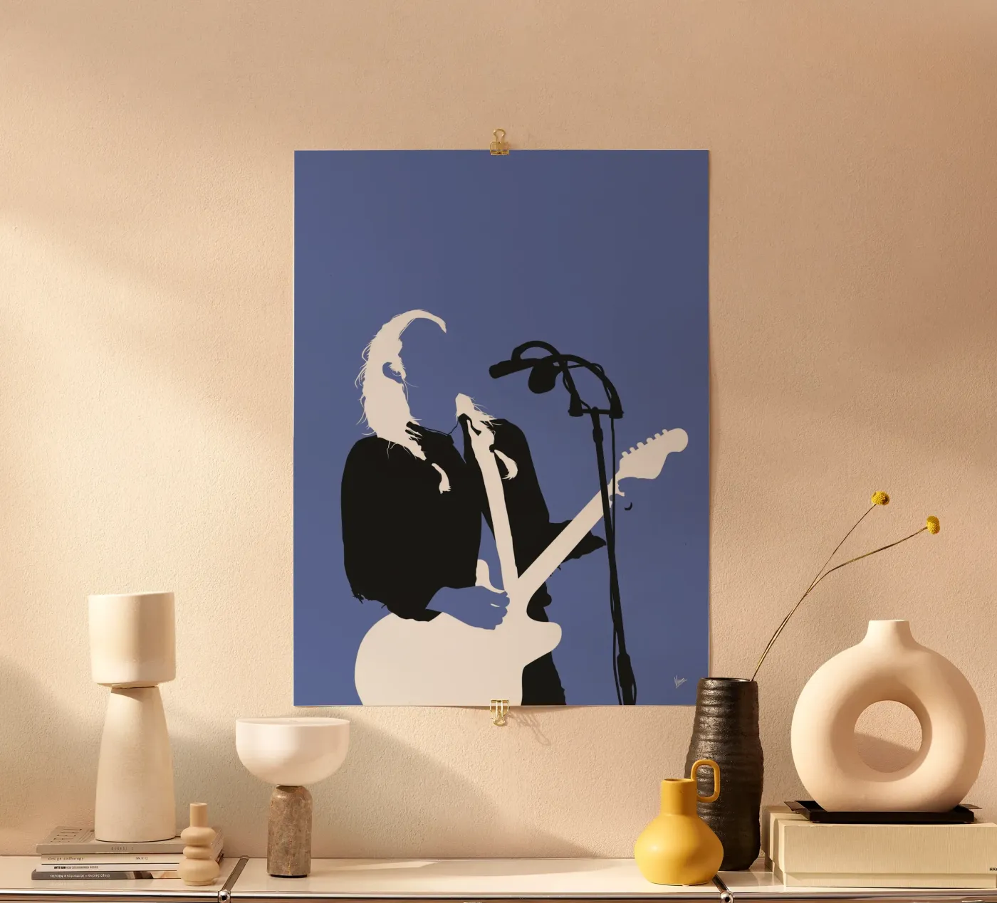 No218 DANDY WARHOLS poster da Iconic Rockstars
