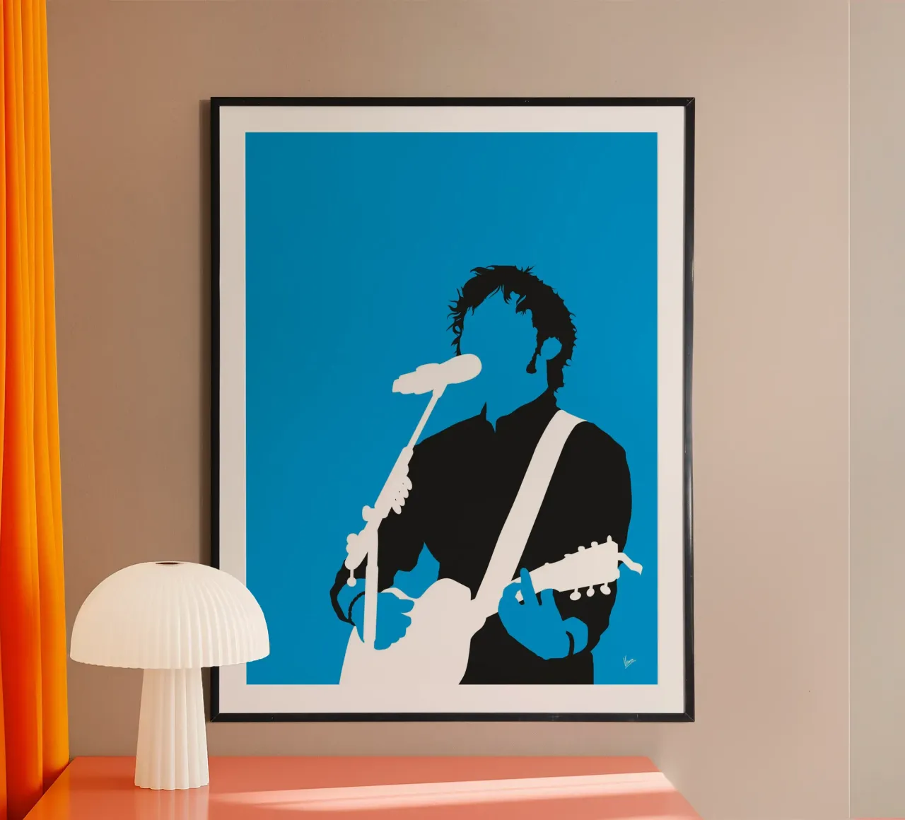 No219 ED SHEERAN carta hahnemühle da Iconic Rockstars