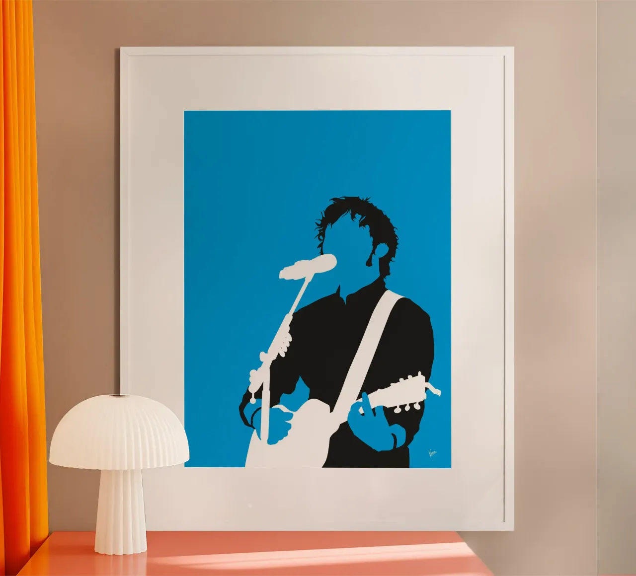 No219 ED SHEERAN carta hahnemühle da Iconic Rockstars