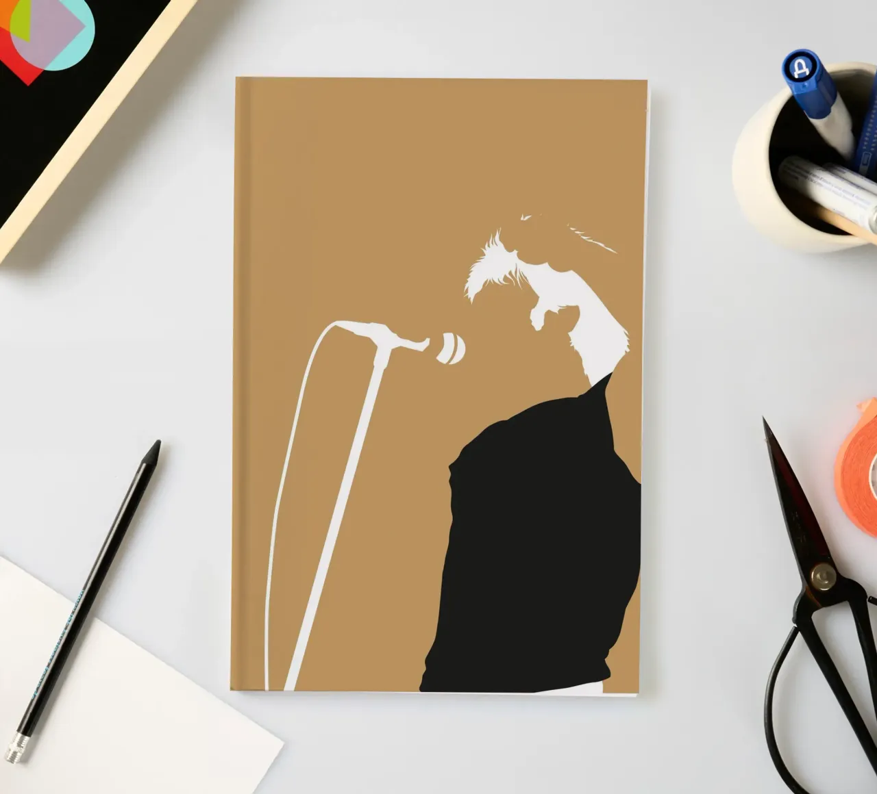No220 DE DIJK Notizbuch von Iconic Rockstars
