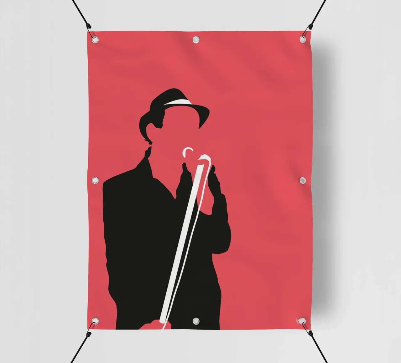 No222 JOE JACKSON telo in pvc da Iconic Rockstars