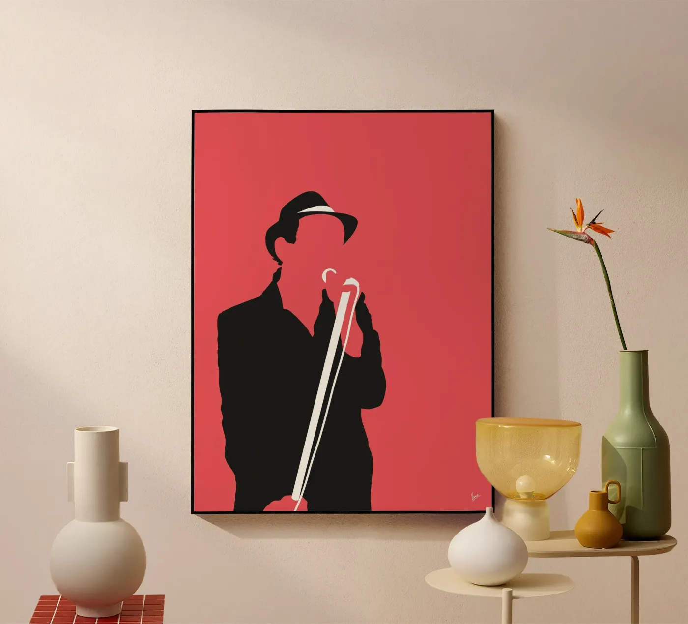 No222 JOE JACKSON plexiglass da Iconic Rockstars