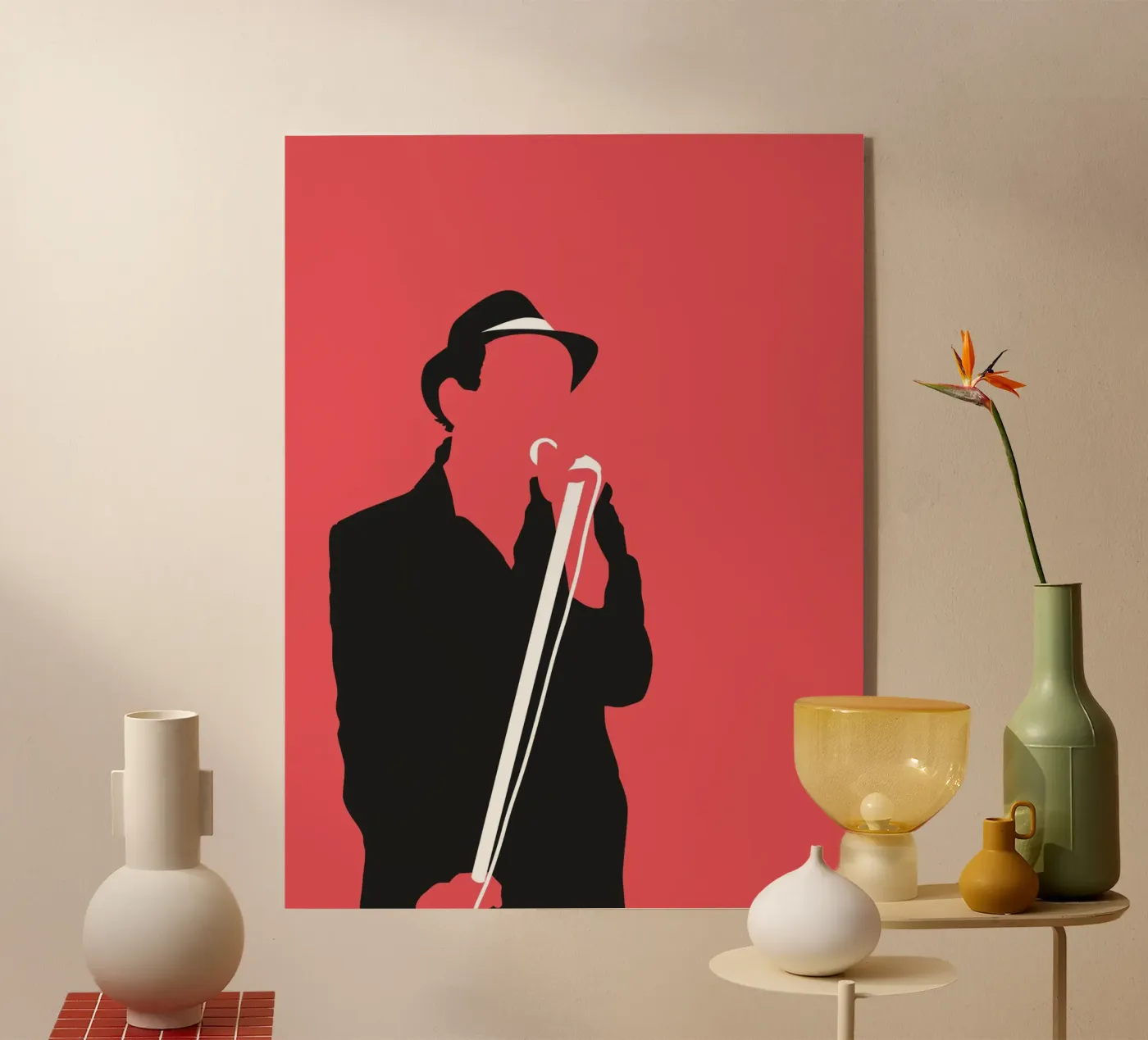 No222 JOE JACKSON plexiglass da Iconic Rockstars