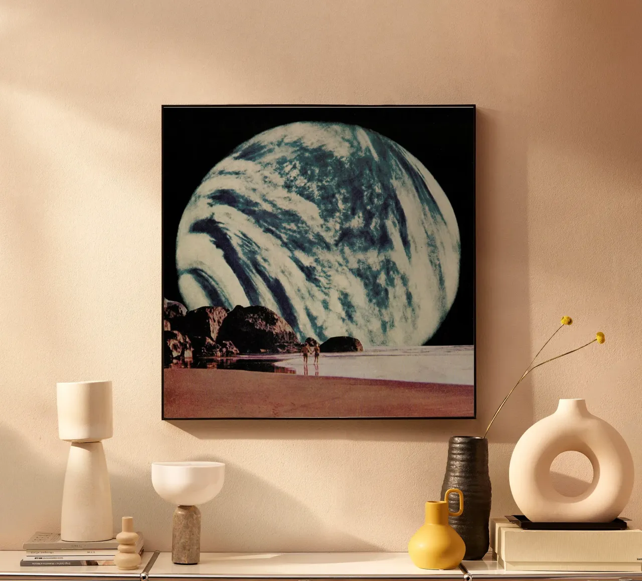 Long Walks on The Beach alluminio dibond da Jesse Treece