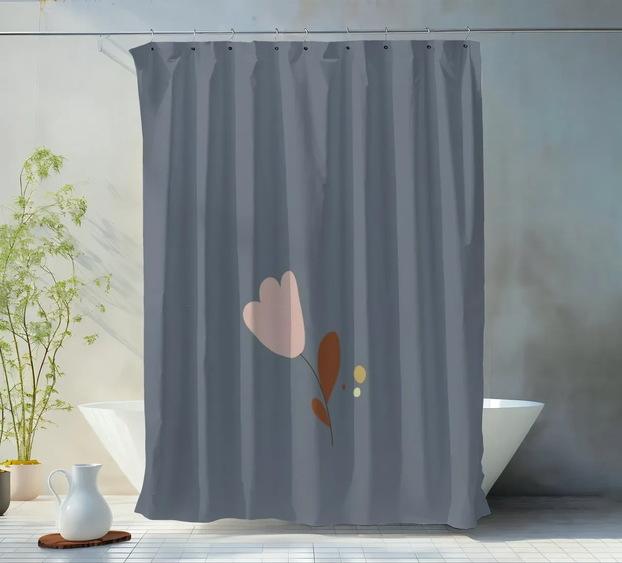 Flower3 shower curtain by 170QM
