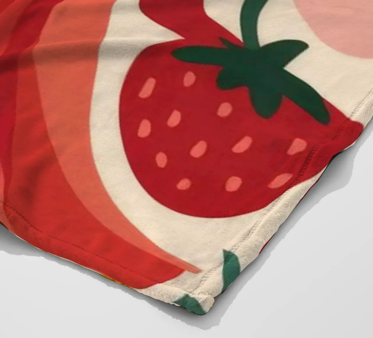 Delizia di sole alla fragola coperta in pile da Atelier Tiga
