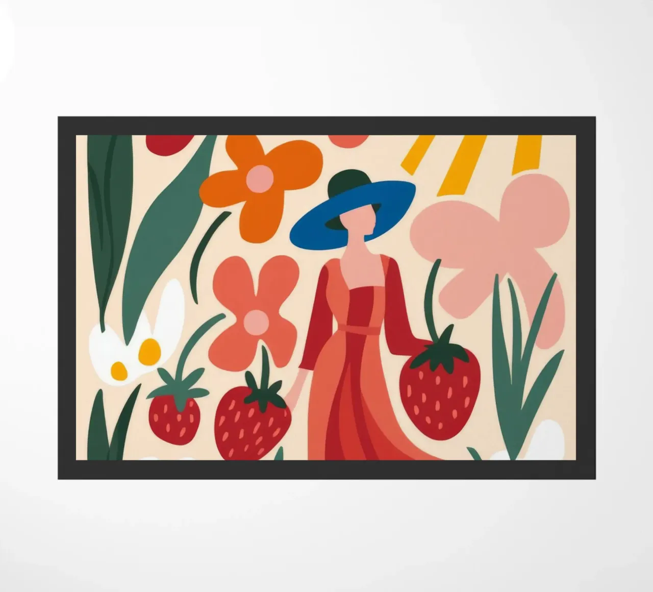 Delizia di sole alla fragola zerbino da Atelier Tiga