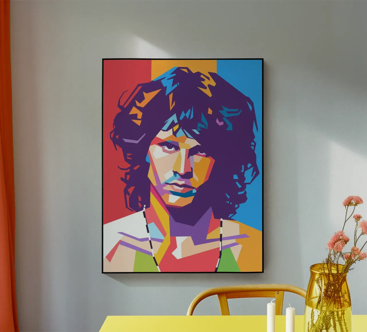 Jim Morrison The Doors art acrylic glass by Hantamrata