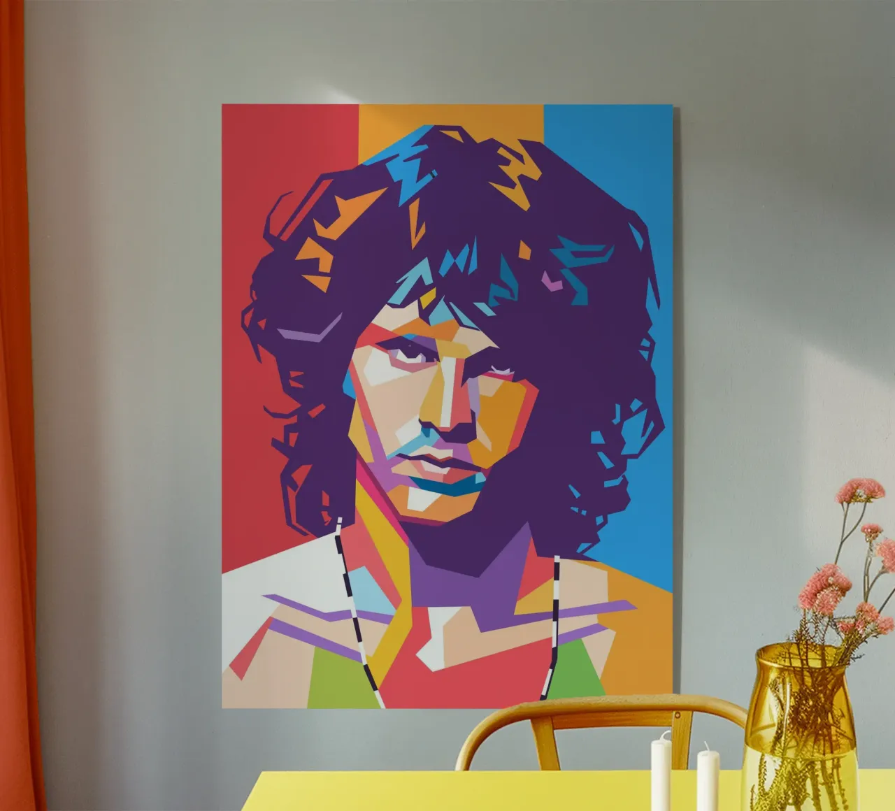 Jim Morrison The Doors art acrylic glass by Hantamrata