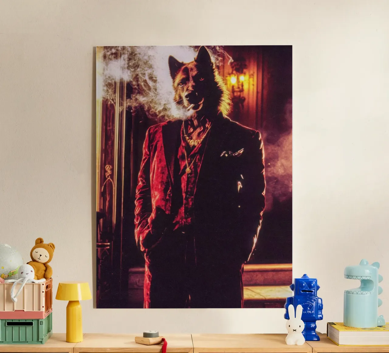 Enzo plexiglass da Affiches Chien Originales – Dogland