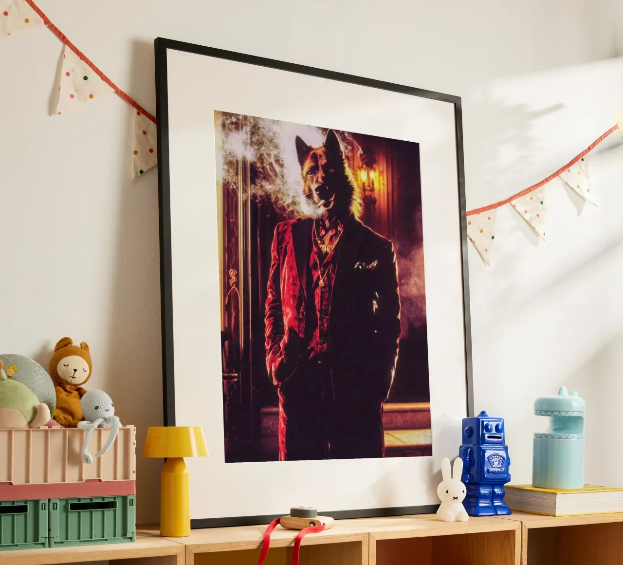 Enzo carta hahnemühle da Affiches Chien Originales – Dogland