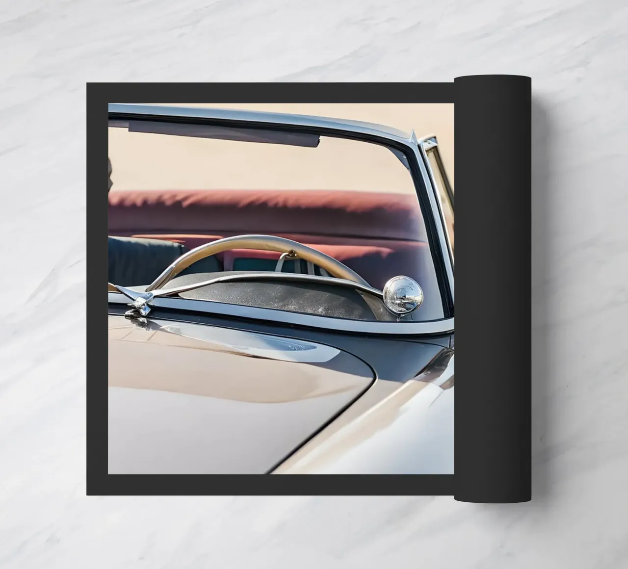 Einzigartige Oldtimer Fußmatte von CAR EDITION