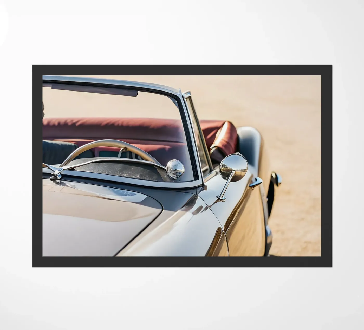 Einzigartige Oldtimer Fußmatte von CAR EDITION