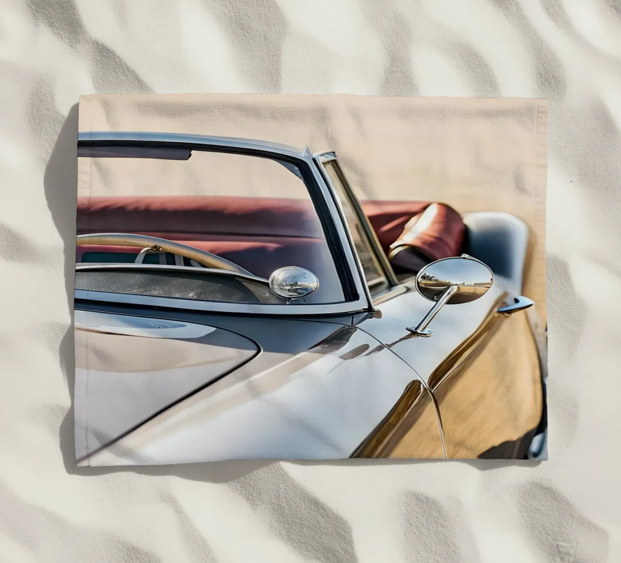 Auto d'epoca uniche telo mare da CAR EDITION