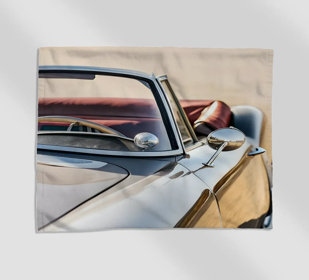 Auto d'epoca uniche telo mare da CAR EDITION
