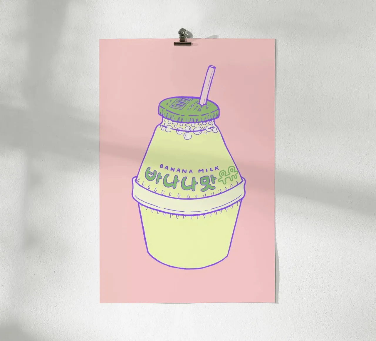 Banana Milk poster da Laura O'Connor