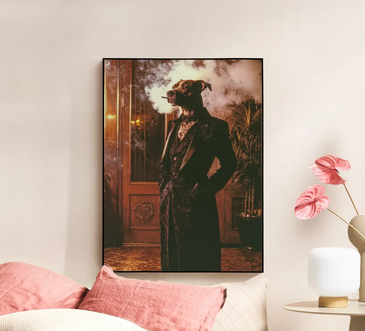 Silas plexiglass da Affiches Chien Originales – Dogland