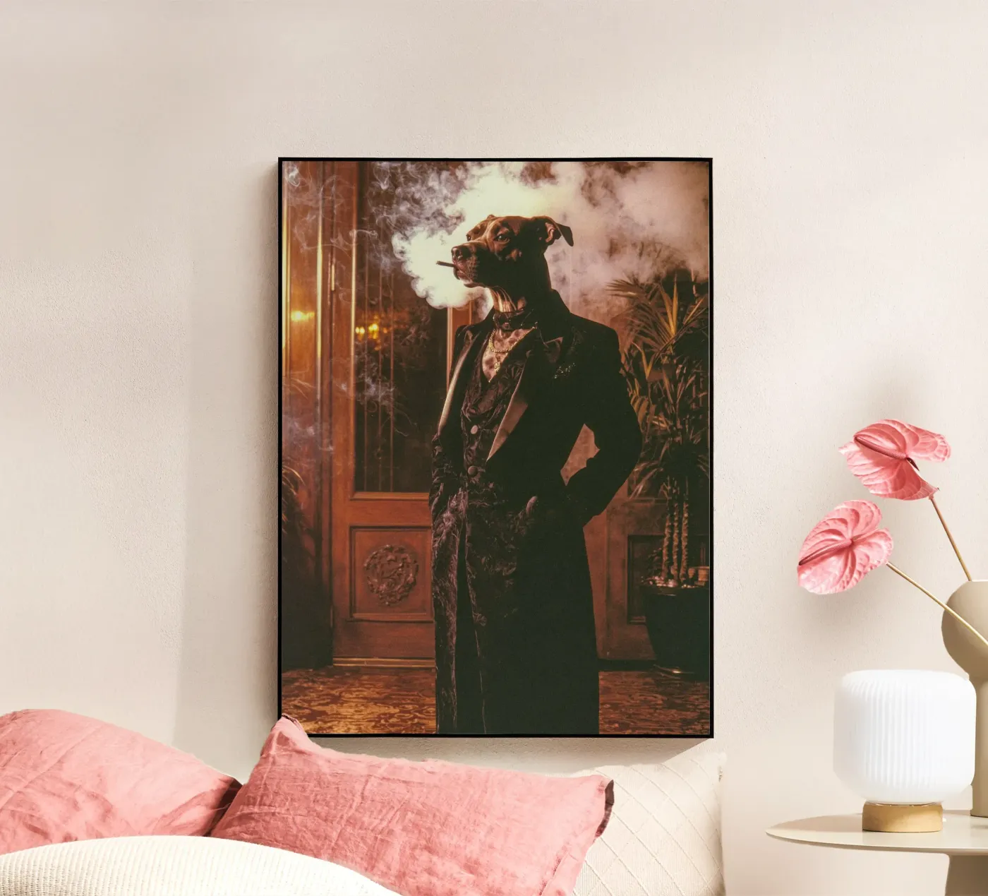 Silas Acryl-Glas von Affiches Chien Originales – Dogland