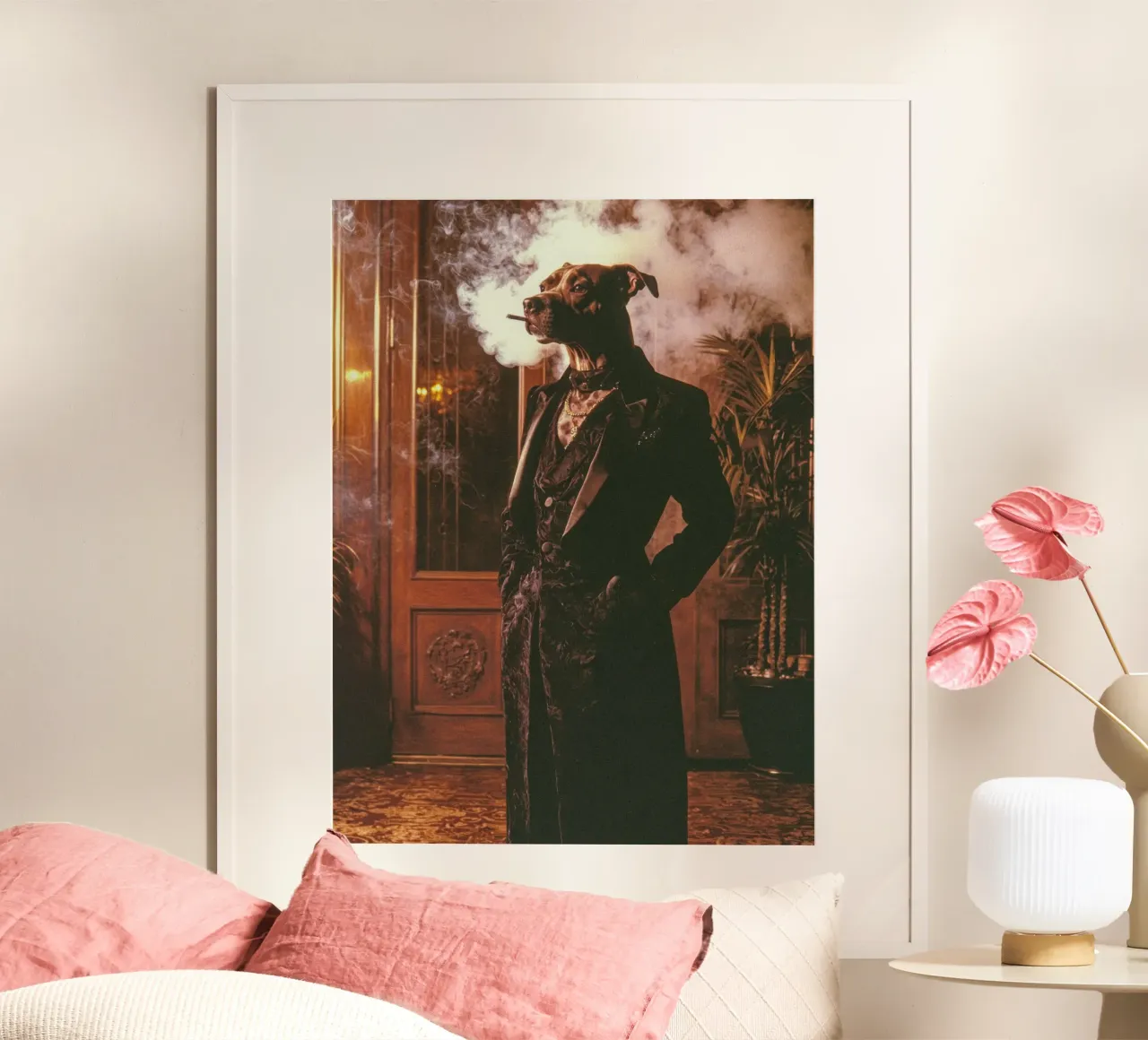 Silas carta hahnemühle da Affiches Chien Originales – Dogland