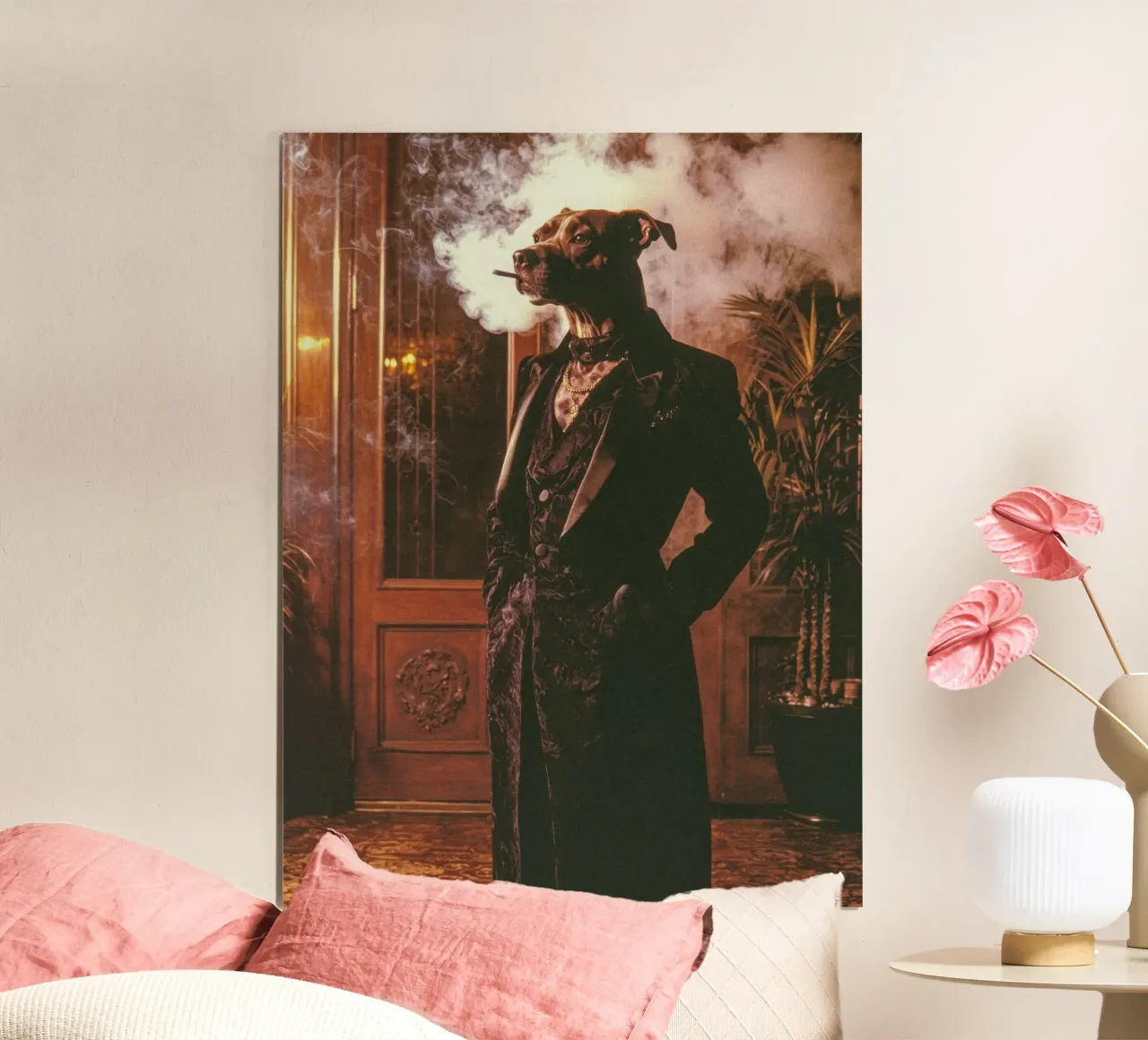 Silas carta hahnemühle da Affiches Chien Originales – Dogland