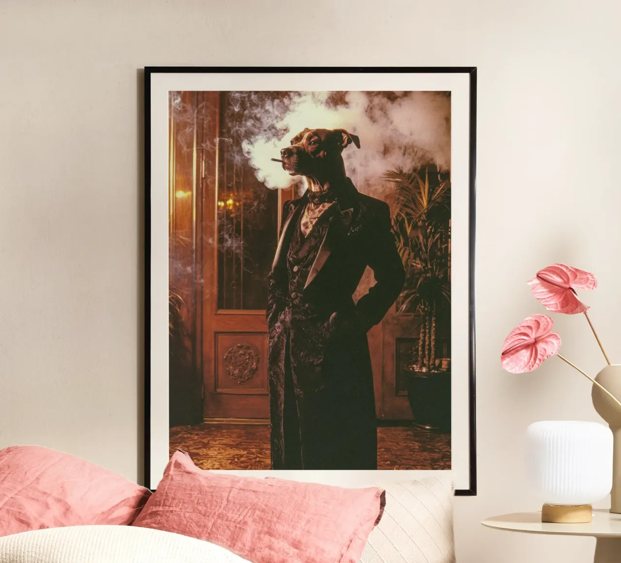 Silas carta hahnemühle da Affiches Chien Originales – Dogland