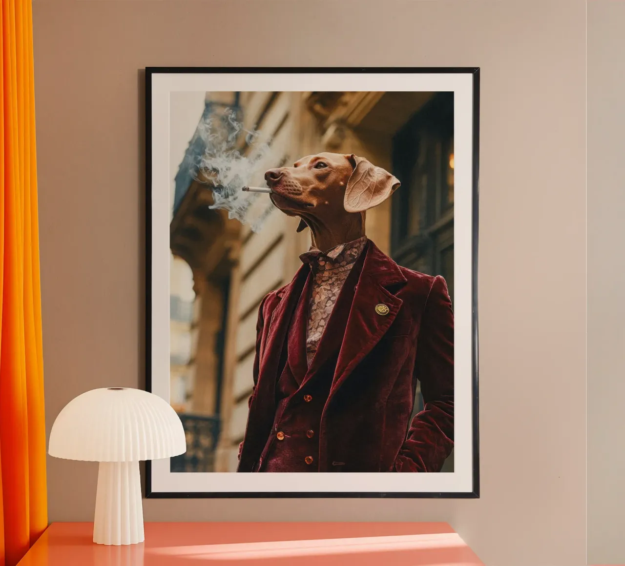 Octave carta hahnemühle da Affiches Chien Originales – Dogland