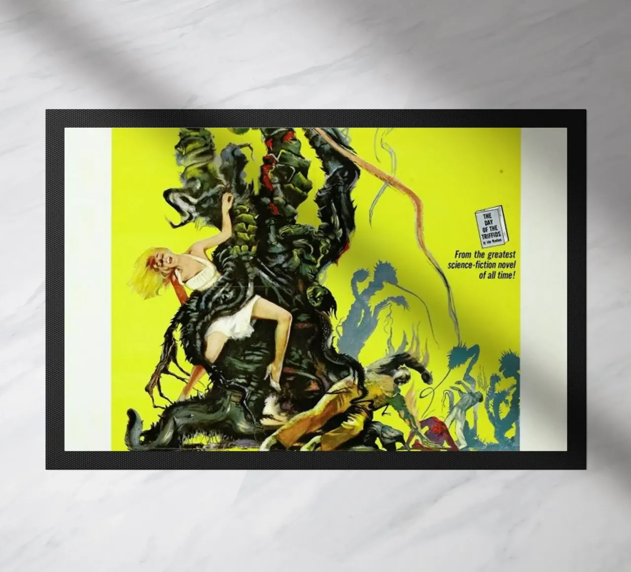 ‘The Day of the Triffids’ Retro Movie Poster zerbino da Gallery Print and Art Limited